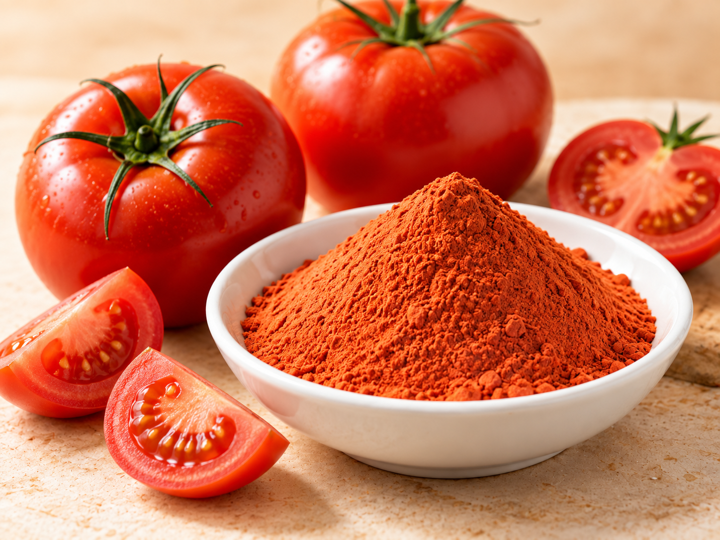 Spray-dried tomato powder