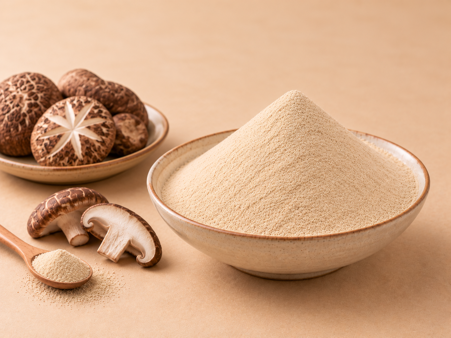 Spray-Dried Mushroom Powder