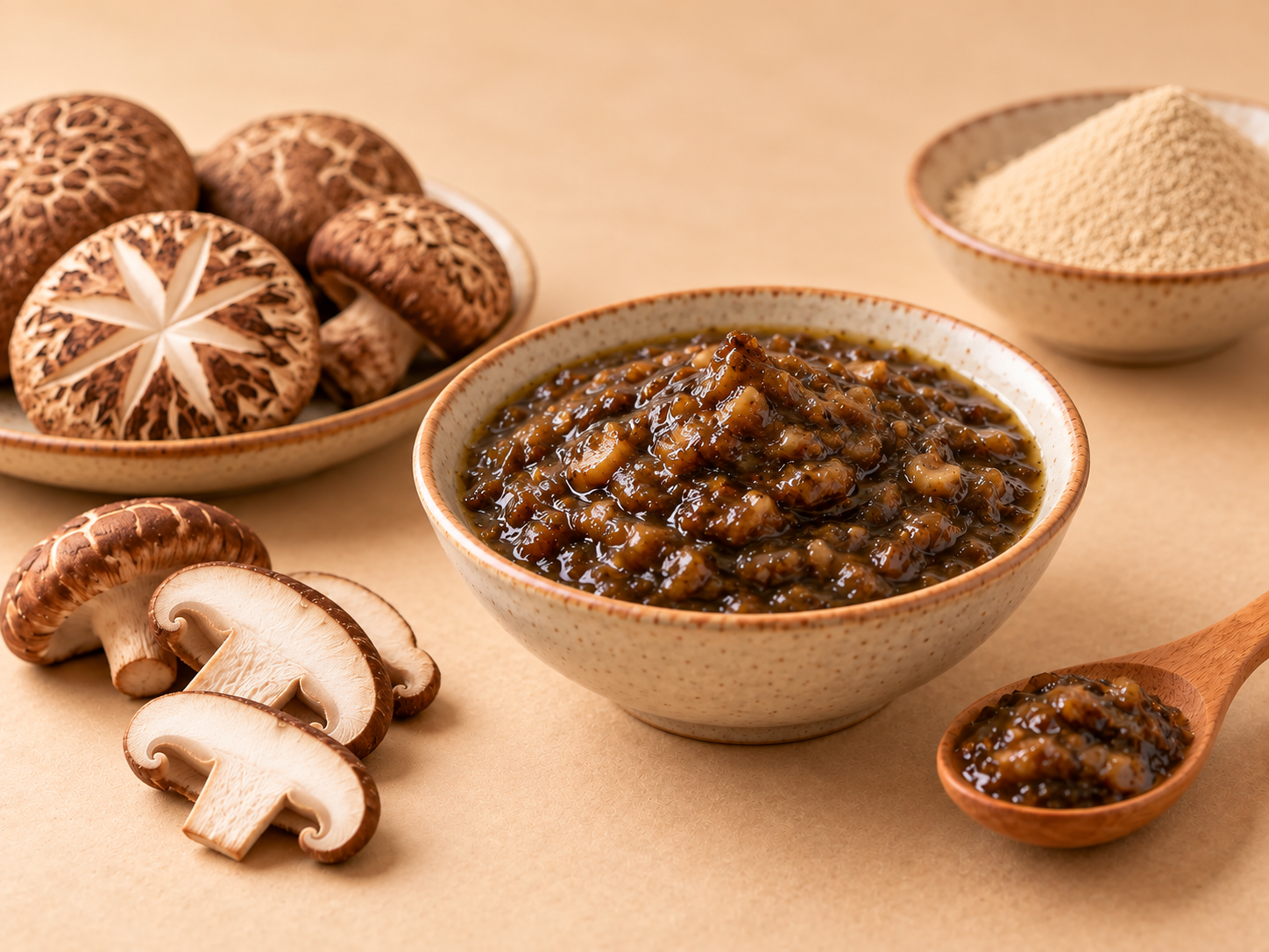 Spray-Dried Mushroom Powder
