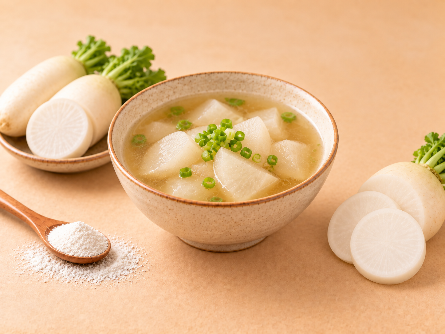 Spray-Dried White Radish Powder