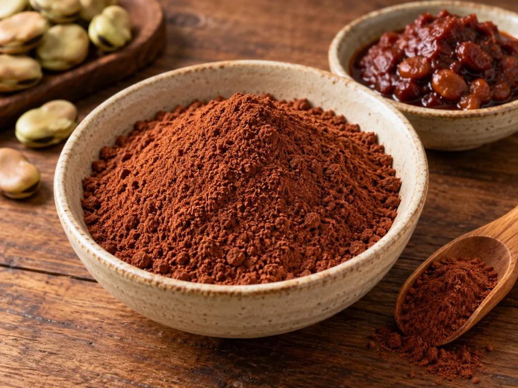 Fermented broad bean paste powder with doubanjiang and broad beans
