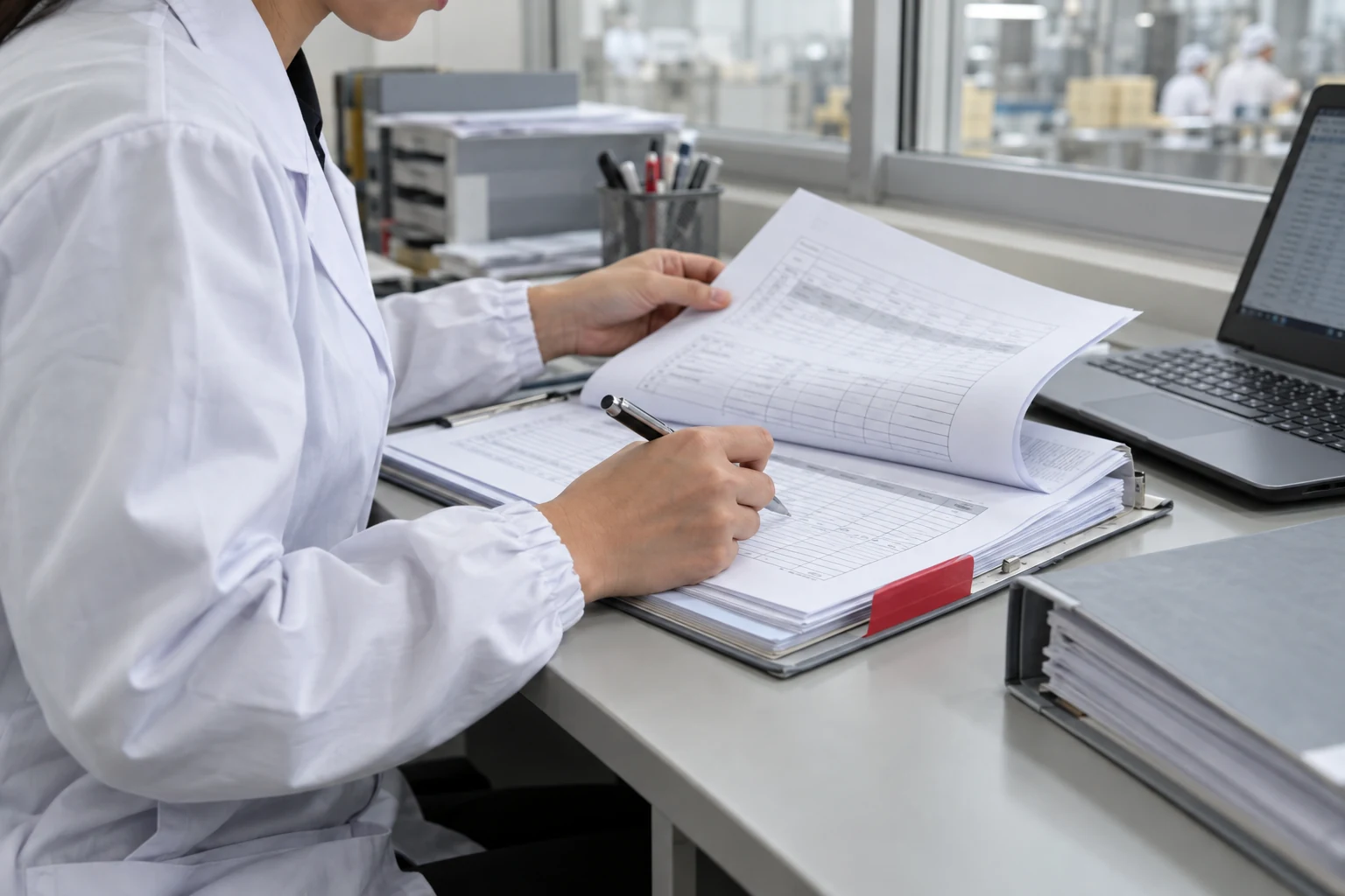 Supplier document review illustration